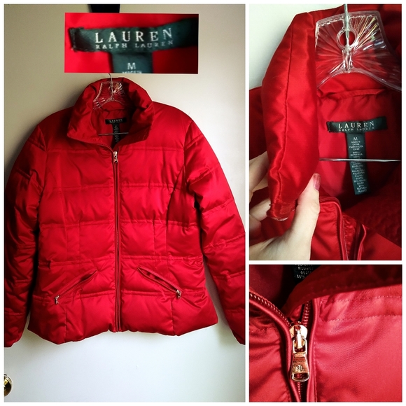 Ralph Lauren Jackets & Blazers - Ralph Lauren ruby red down coat